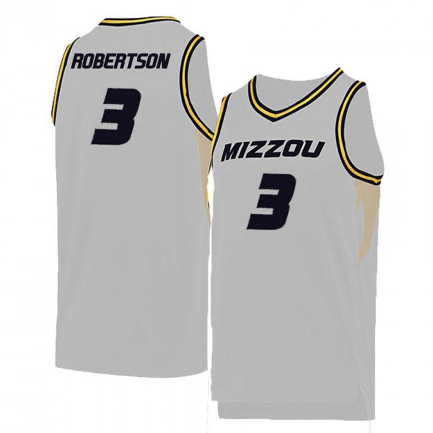 NCAAB Kassius Robertson Missouri Tigers 3 Jersey