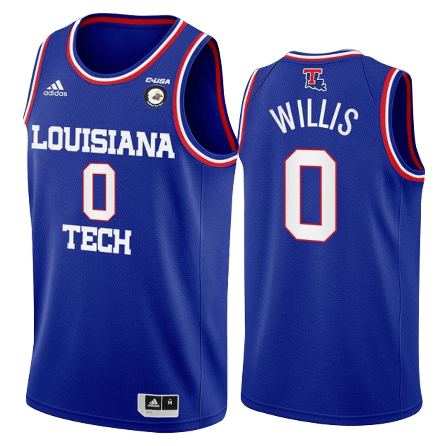 NCAAB Keaston Willis Louisiana Tech Bulldogs 0 Jersey