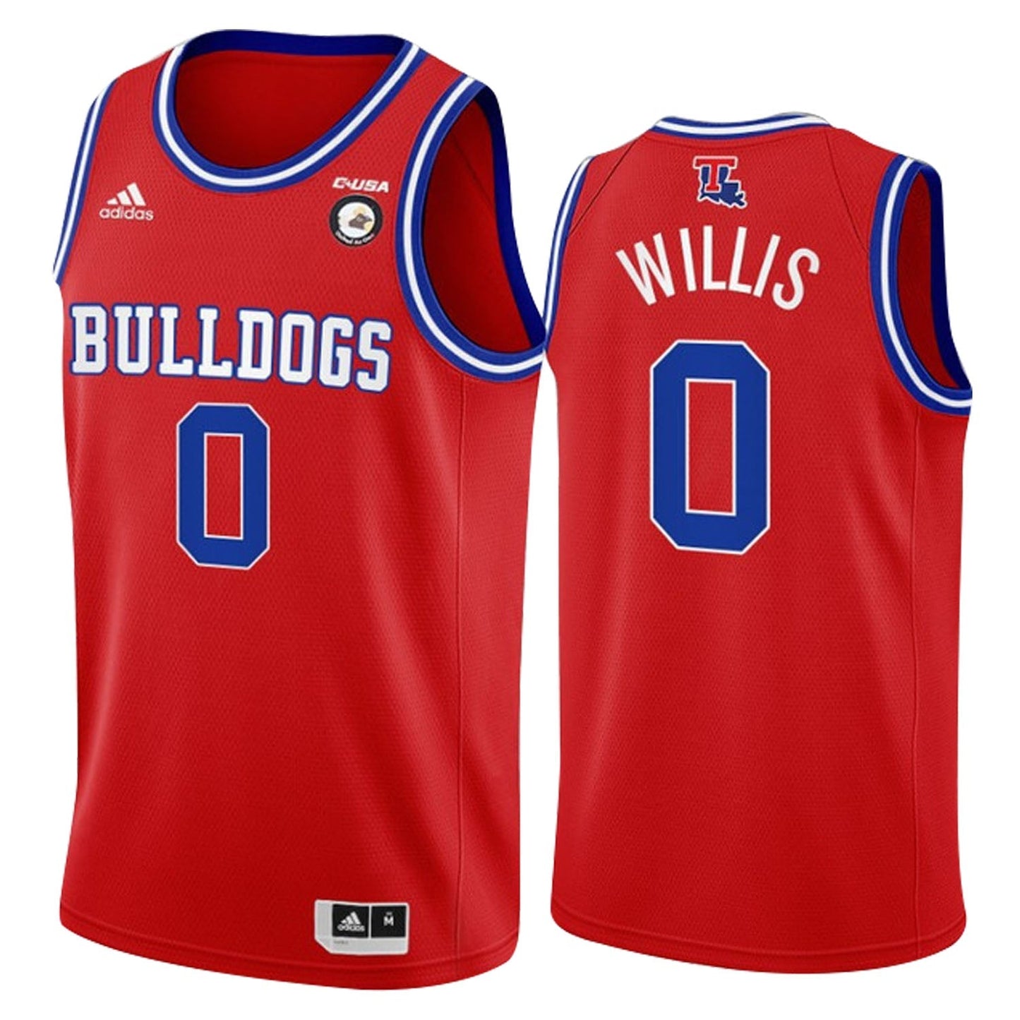 NCAAB Keaston Willis Louisiana Tech Bulldogs 0 Jersey