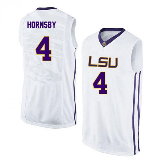 NCAAB Keith Hornsby LSU Tigers 4 Jersey