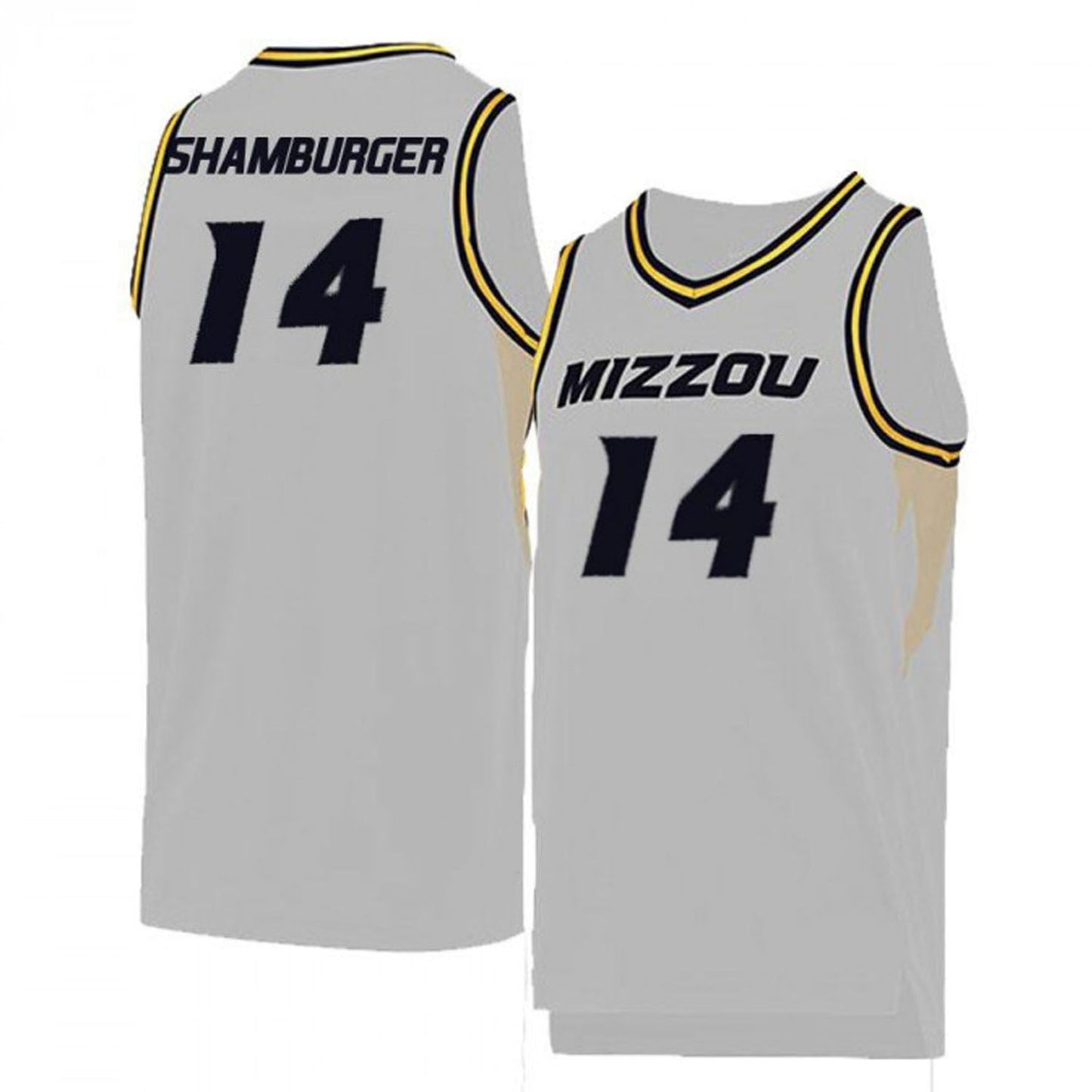 NCAAB Keith Shamburger Missouri Tigers 14 Jersey