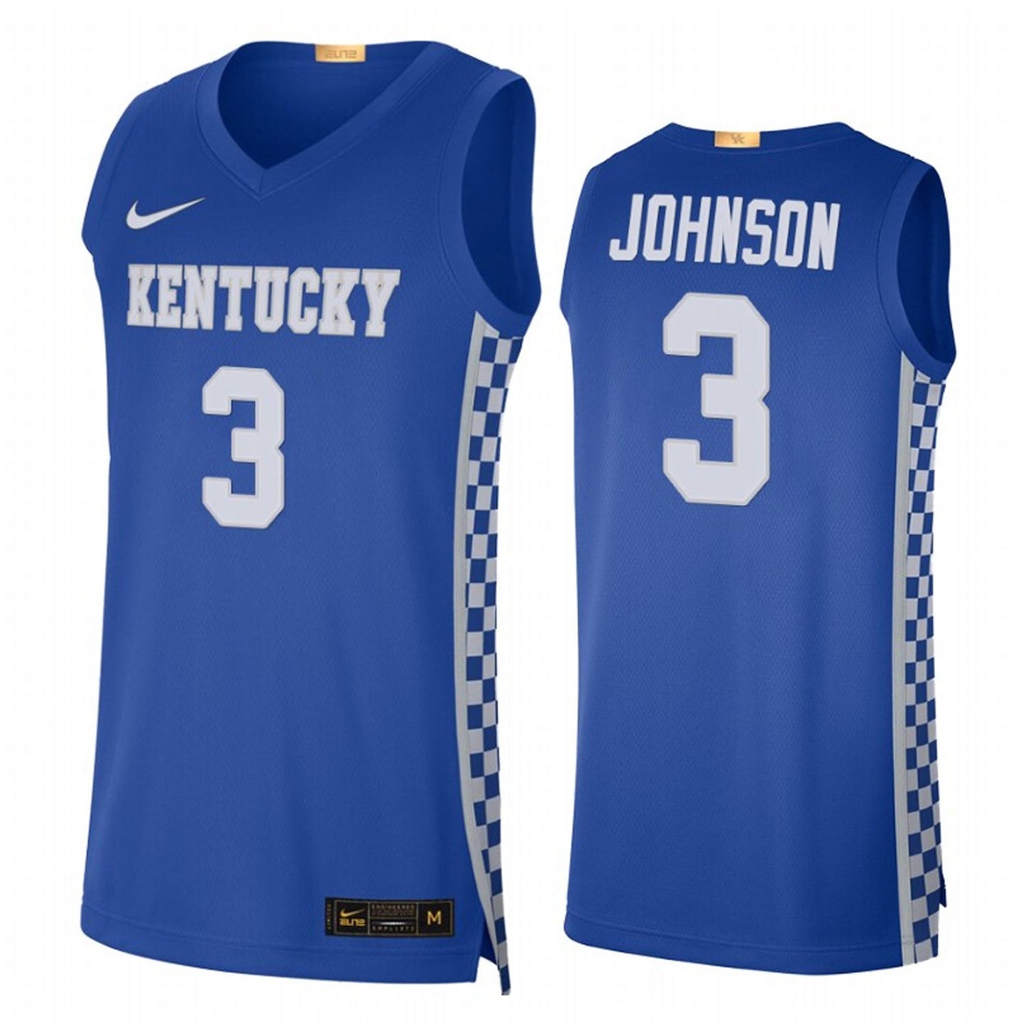 NCAAB Keldon Johnson Kentucky Wildcats 3 Jersey