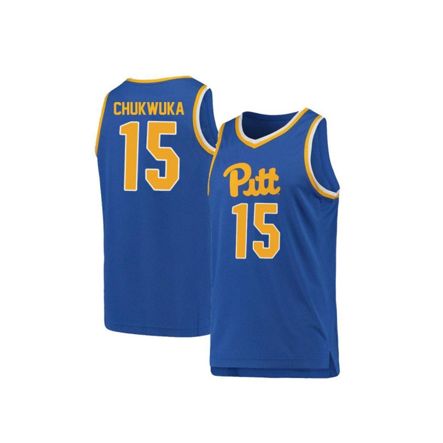 NCAAB Kene Chukuwa Pittsburgh Panthers 15 Jersey