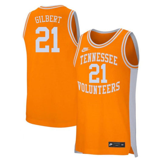 NCAAB Kent Gilbert Tennessee Volunteers 21 Jersey