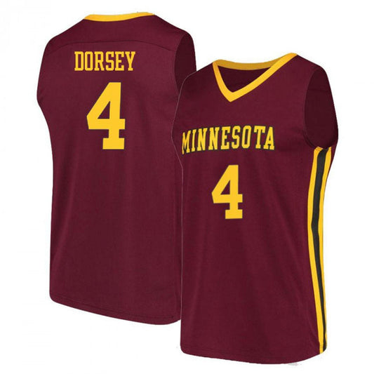 NCAAB Kevin Dorsey Minnesota Golden Gophers 4 Jersey