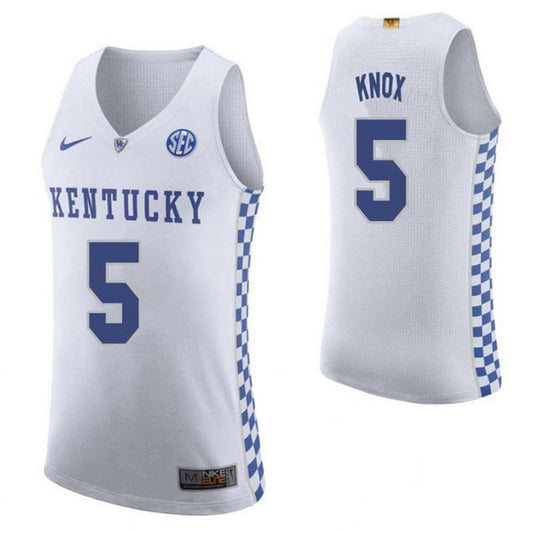 NCAAB Kevin Knox II Kentucky Wildcats 5 Jersey