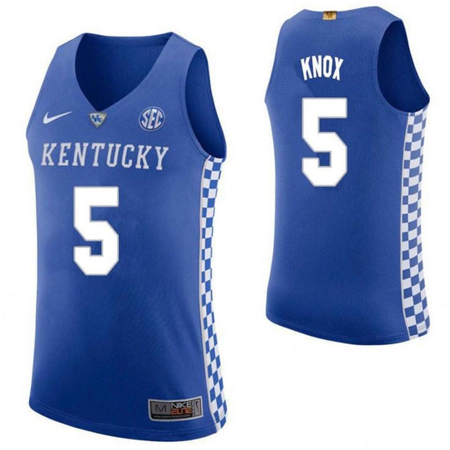 NCAAB Kevin Knox II Kentucky Wildcats 5 Jersey