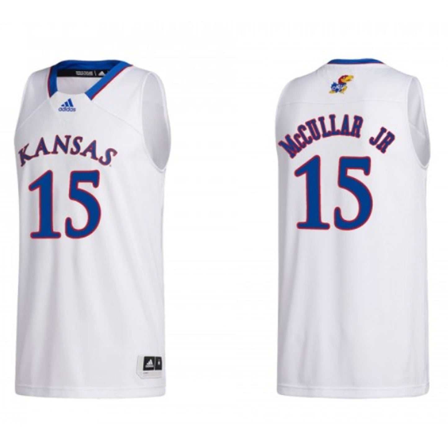 NCAAB Kevin McCullar Jr Kansas Jayhawks 15 Jersey