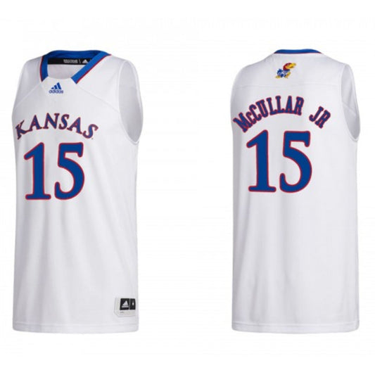 NCAAB Kevin McCullar Jr Kansas Jayhawks 15 Jersey