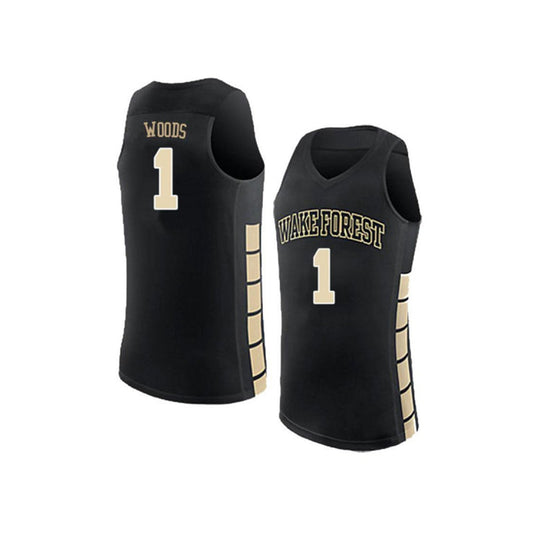 NCAAB Keyshawn Woods Wake Forest Demon Deacons 1 Jersey