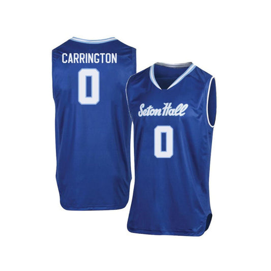 NCAAB Khadeen Carrington Seton Hall Pirates 0 Jersey