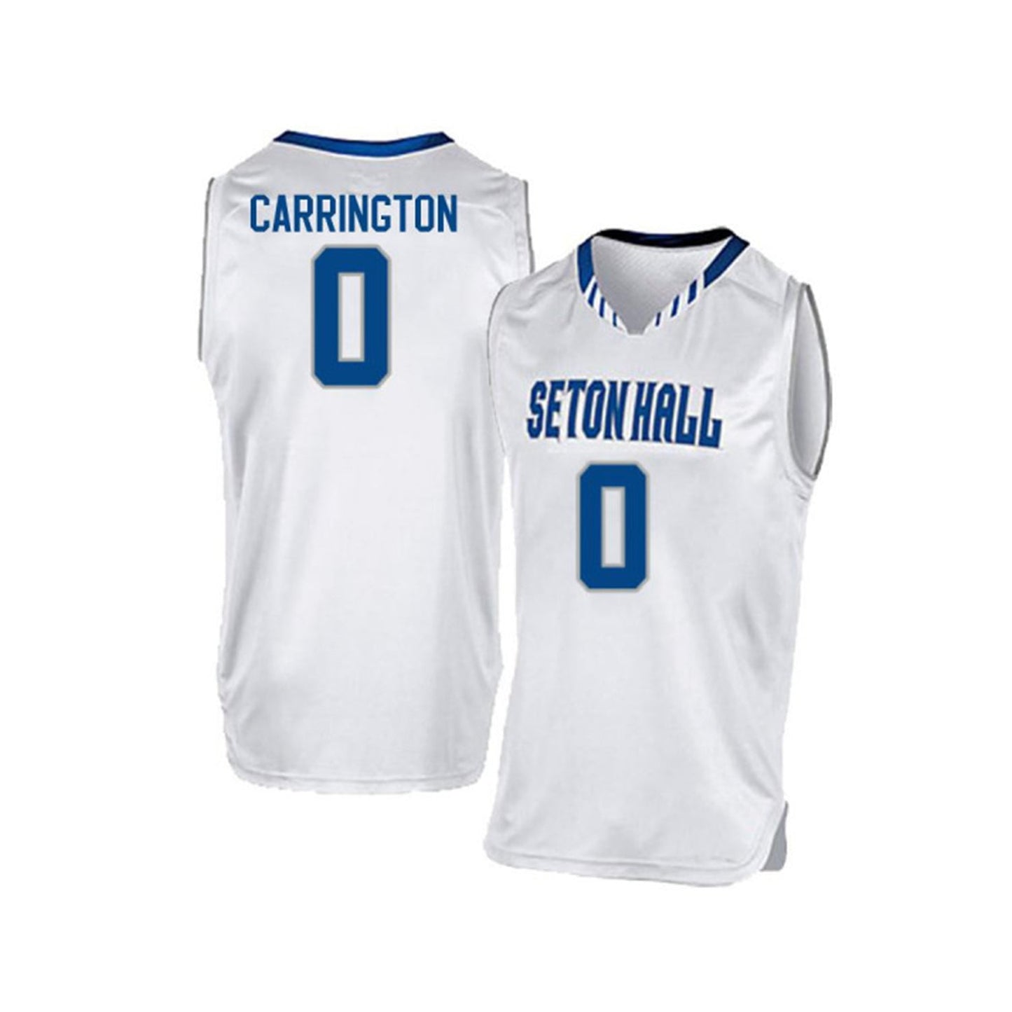 NCAAB Khadeen Carrington Seton Hall Pirates 0 Jersey