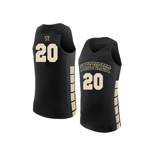 NCAAB Khadim Sy Wake Forest Demon Deacons 20 Jersey