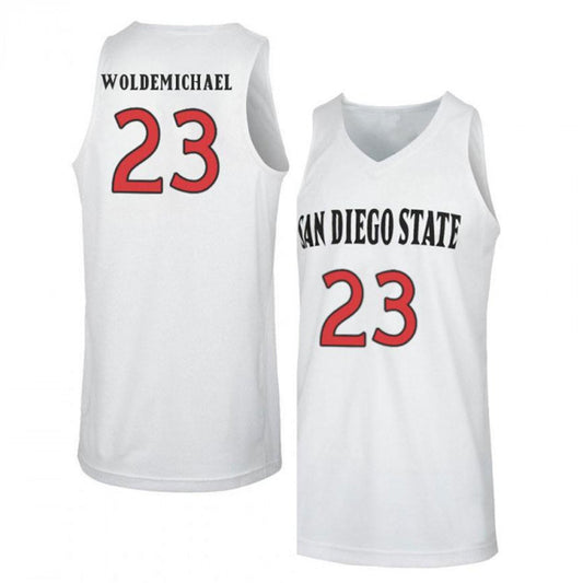 NCAAB Kibret Woldemichael San Diego State Aztecs 23 Jersey