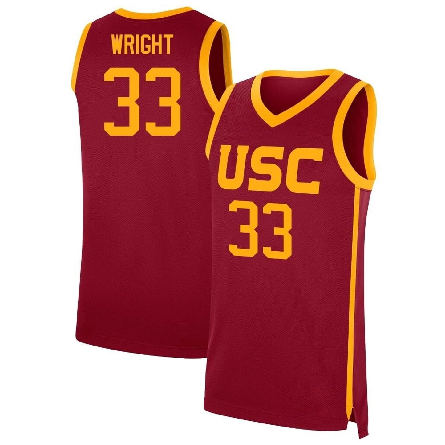 NCAAB Kijani Wright USC Trojans 33 Jersey