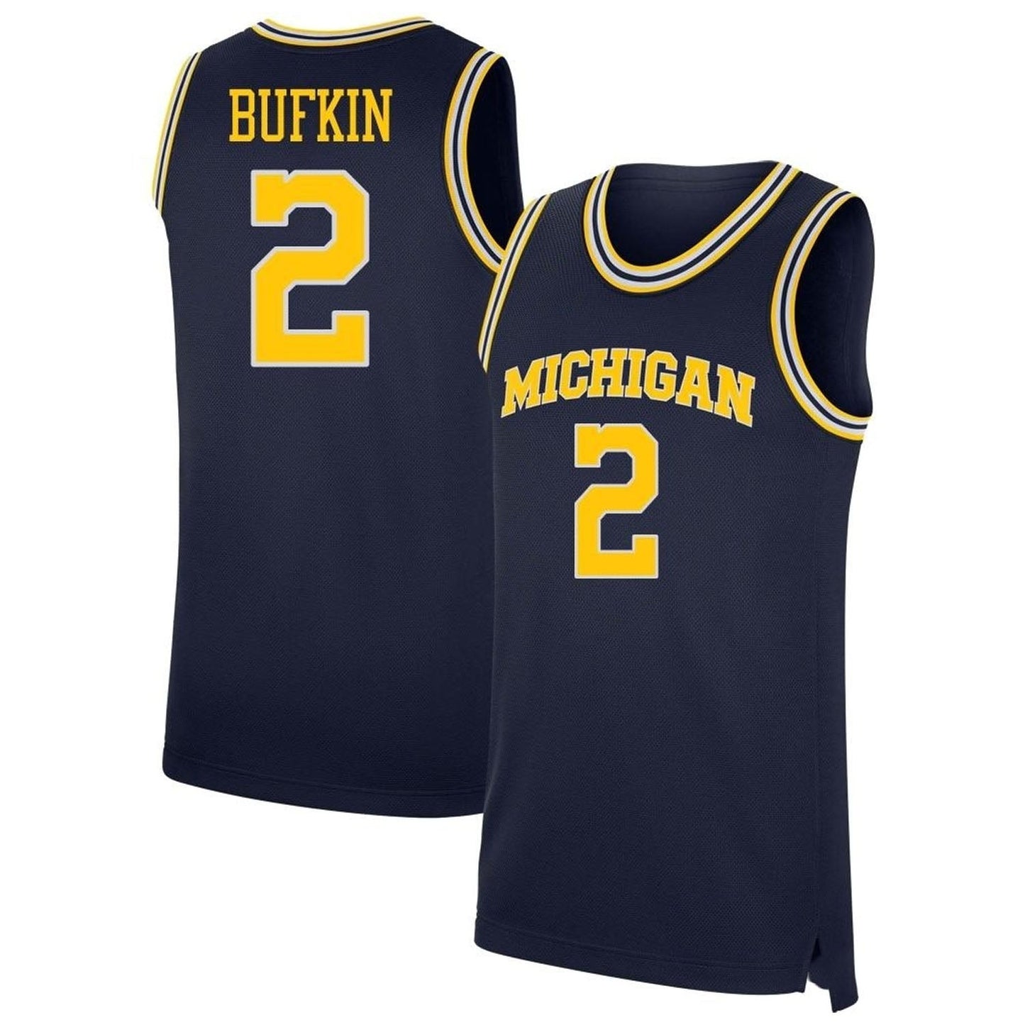 NCAAB Kobe Bufkin Michigan Wolverines 2 Jersey