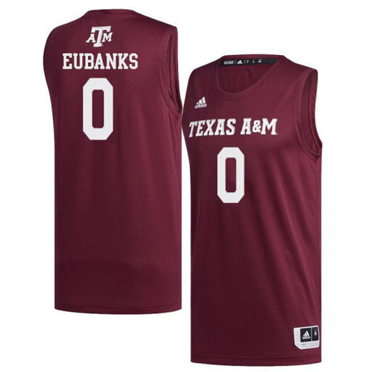NCAAB Kobie Eubanks Texas A&M 0 Jersey