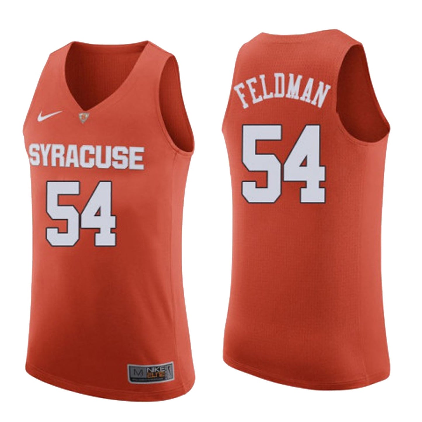 NCAAB Ky Feldman Syracuse Orange 54 Jersey
