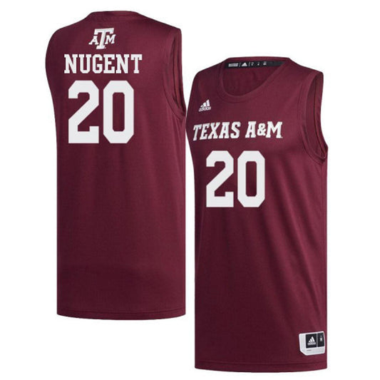NCAAB Kyle Nugent Texas A&M 20 Jersey