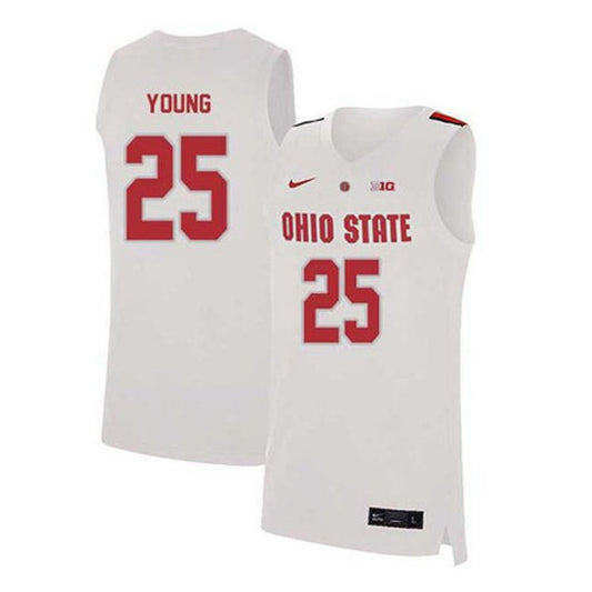 NCAAB Kyle Young Ohio State Buckeyes 25 Jersey