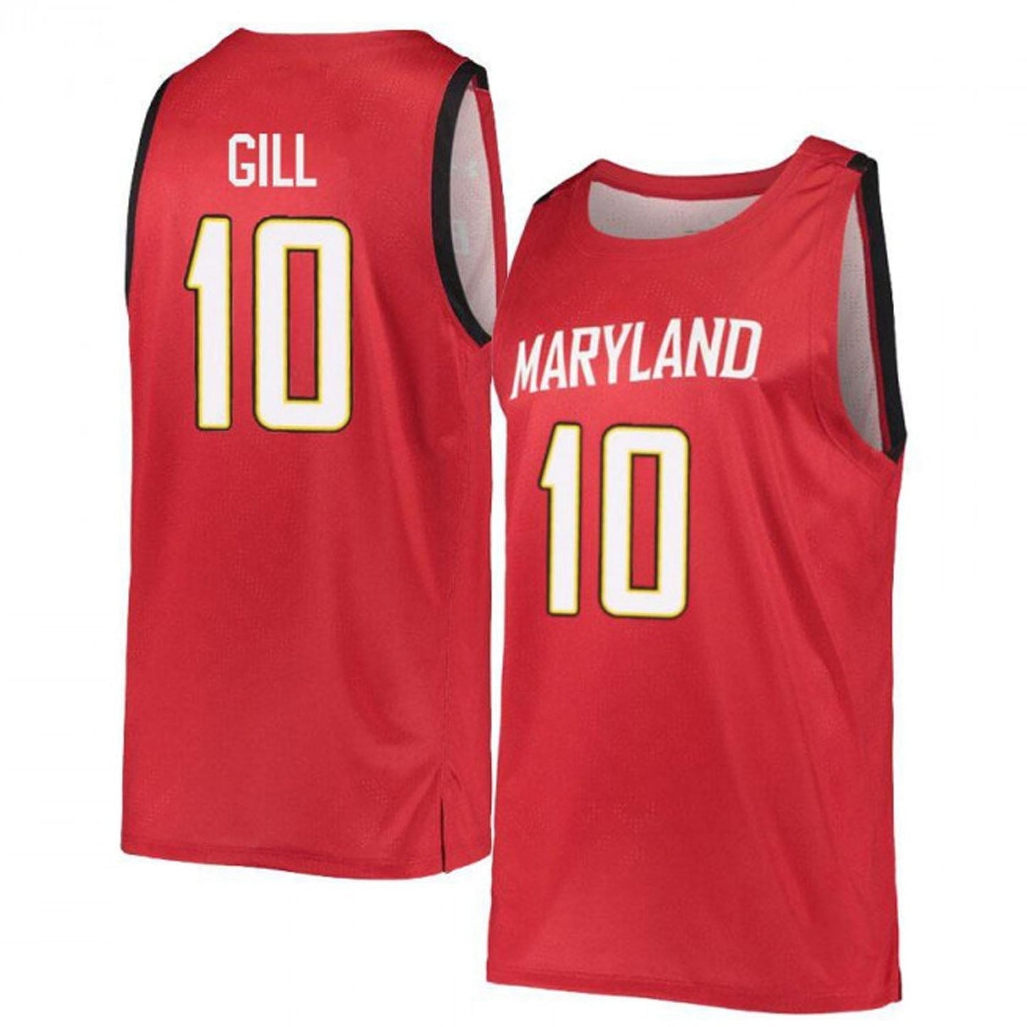 NCAAB L.G. Gill Maryland Terrapins 10 Jersey