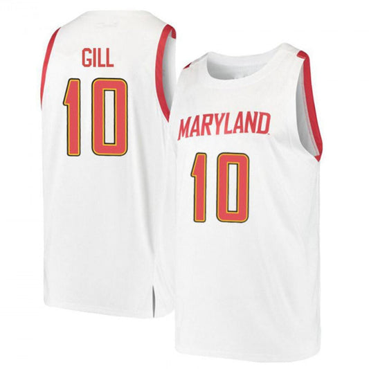 NCAAB L.G. Gill Maryland Terrapins 10 Jersey