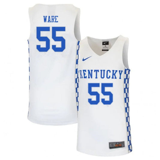 NCAAB Lance Ware Kentucky Wildcats 55 Jersey