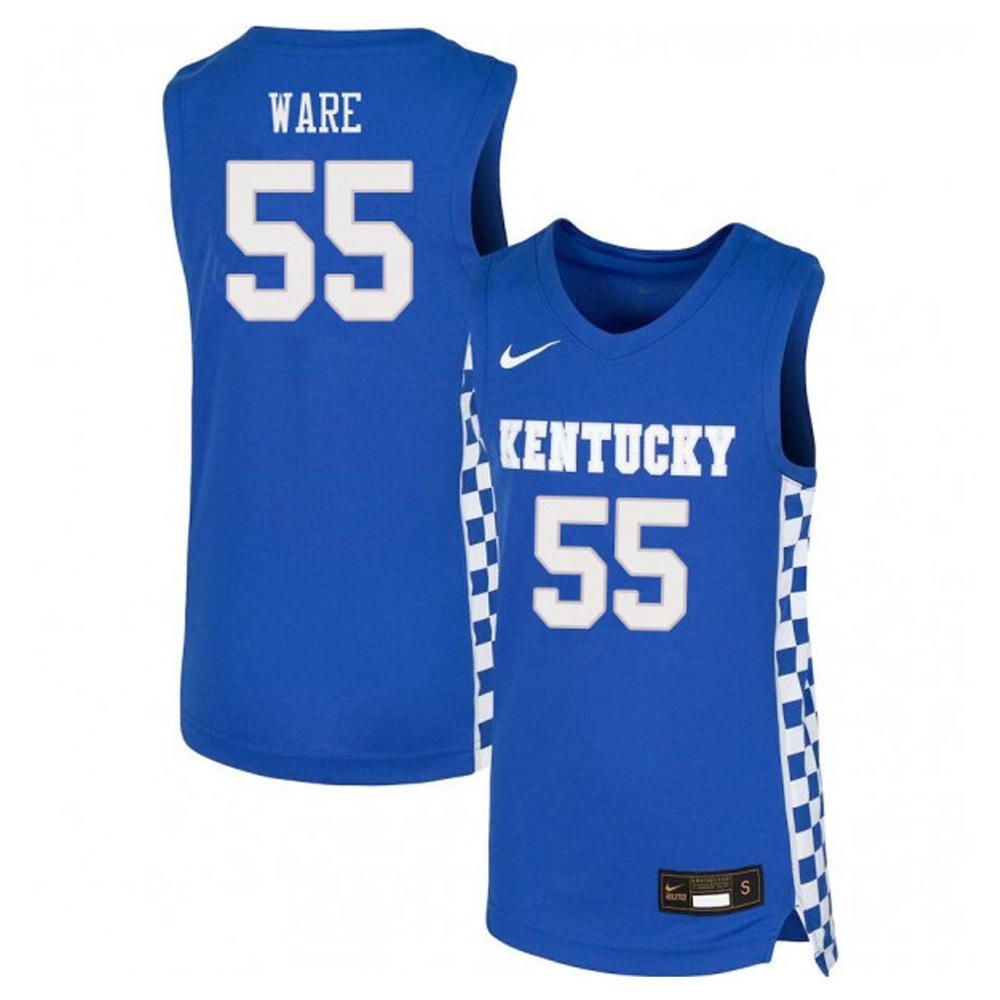 NCAAB Lance Ware Kentucky Wildcats 55 Jersey