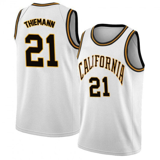 NCAAB Lars Thiemann California Golden Bears 21 Jersey