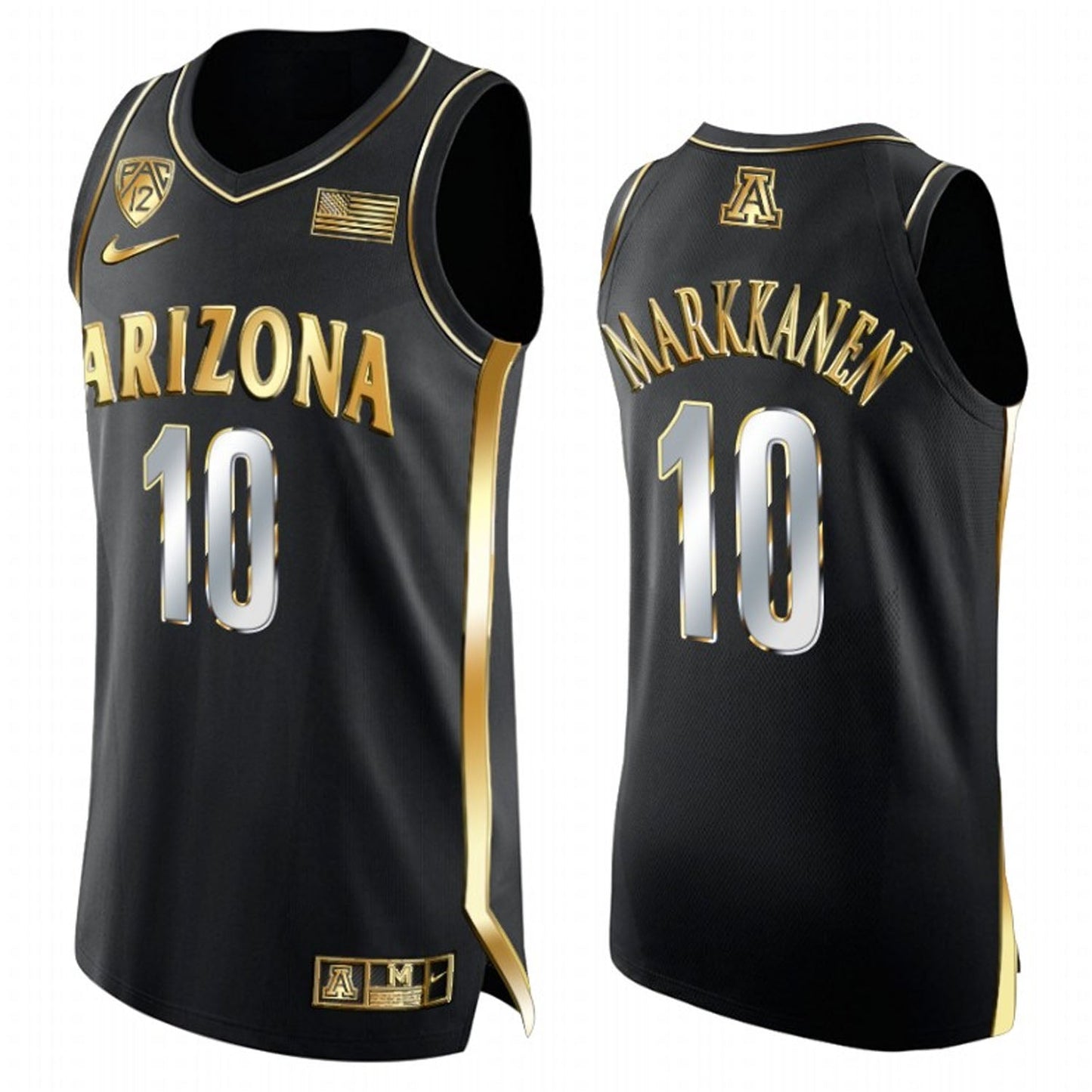 NCAAB Lauri Markkanen Arizona Wildcats 10 Jersey