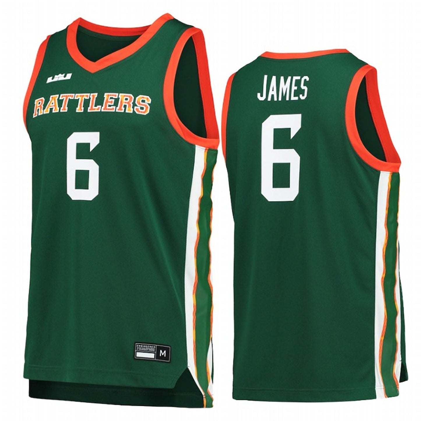 NCAAB LeBron James FAMU Rattlers 6 Jersey