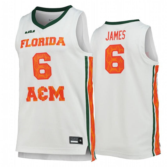 NCAAB LeBron James FAMU Rattlers 6 Jersey