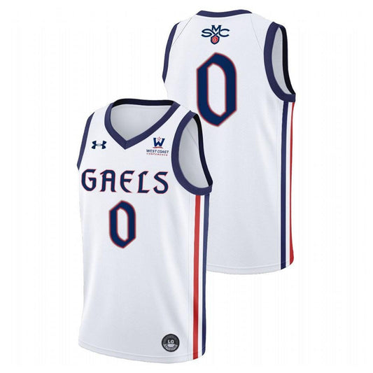 NCAAB Logan Johnson Saint Mary's Gaels 0 Jersey