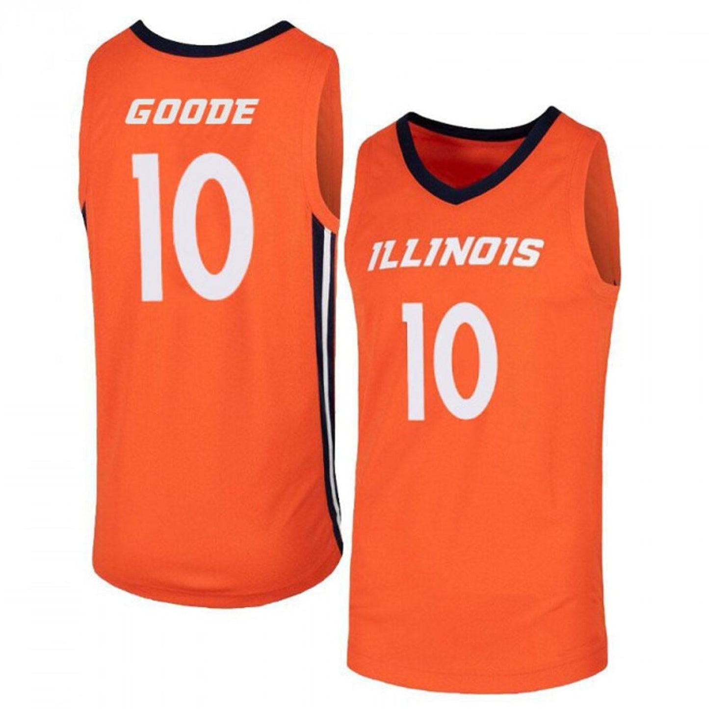 NCAAB Luke Goode Illinois Fighting Illini 10 Jersey