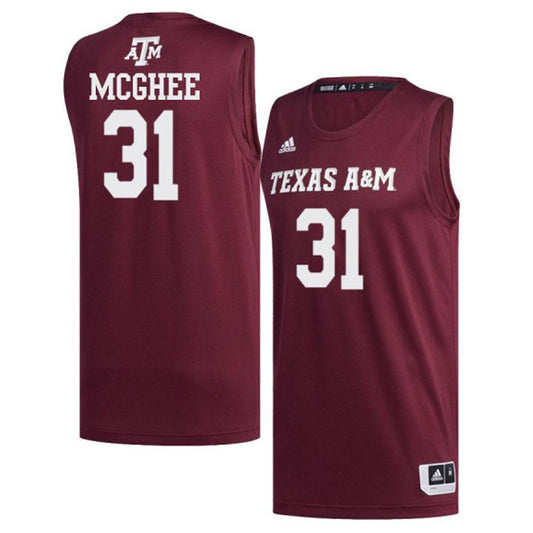 NCAAB Luke McGhee Texas A&M 31 Jersey