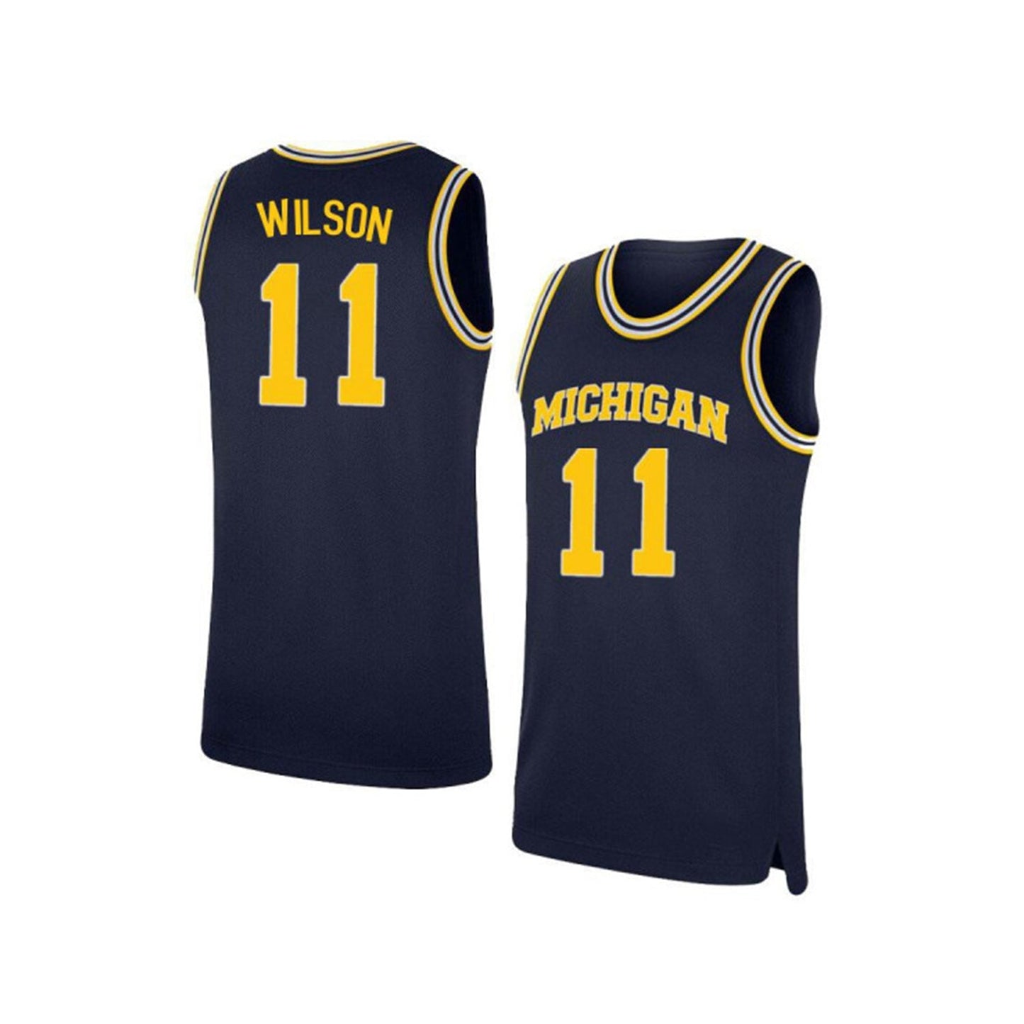 NCAAB Luke Wilson Michigan Wolverines 11 Jersey