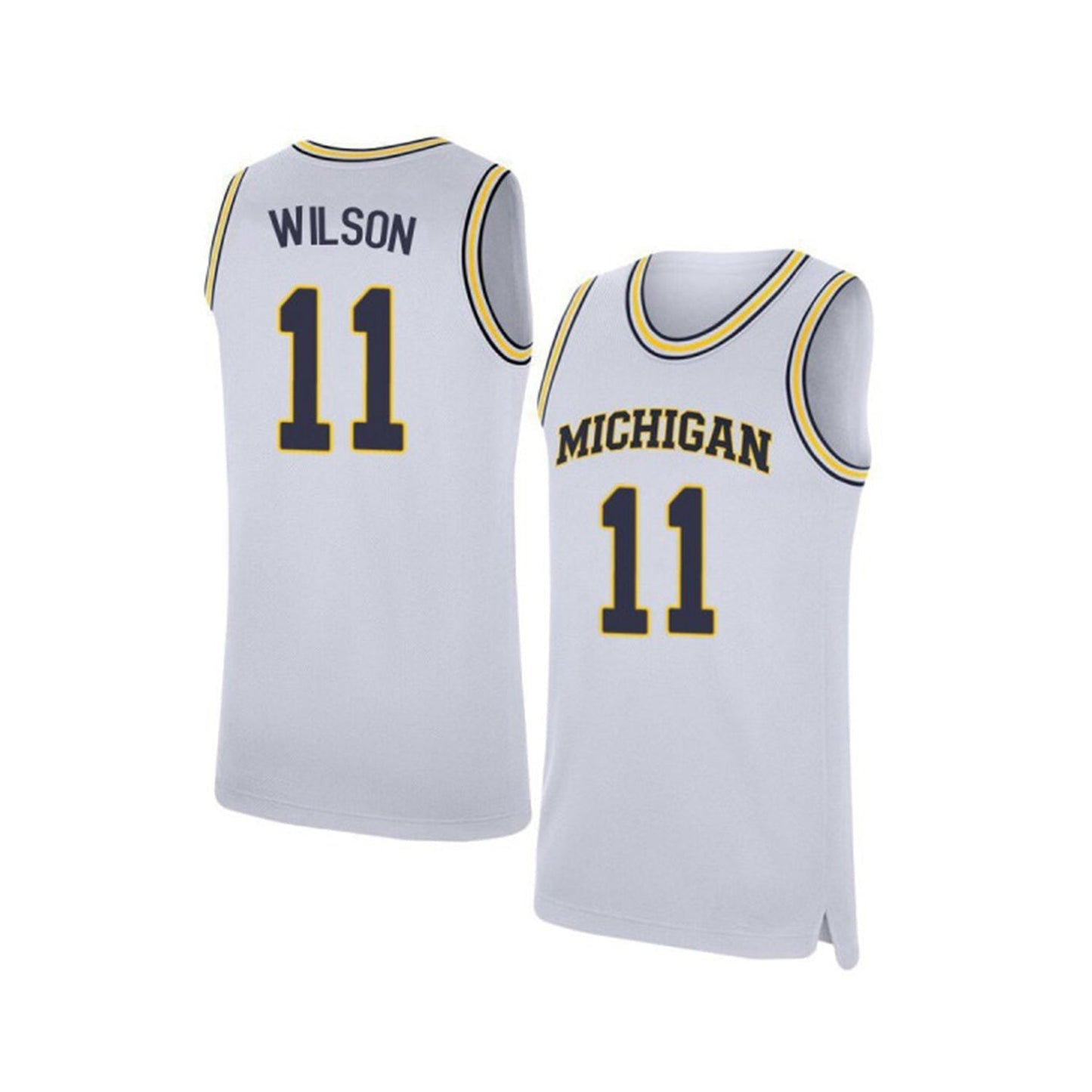 NCAAB Luke Wilson Michigan Wolverines 11 Jersey