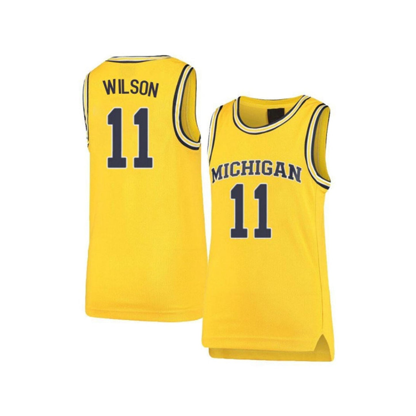 NCAAB Luke Wilson Michigan Wolverines 11 Jersey