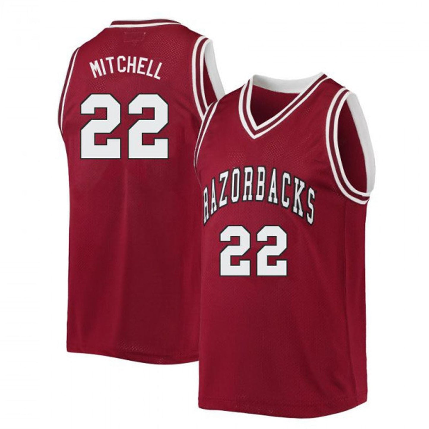 NCAAB Makhel Mitchell Arkansas Razorbacks 22 Jersey