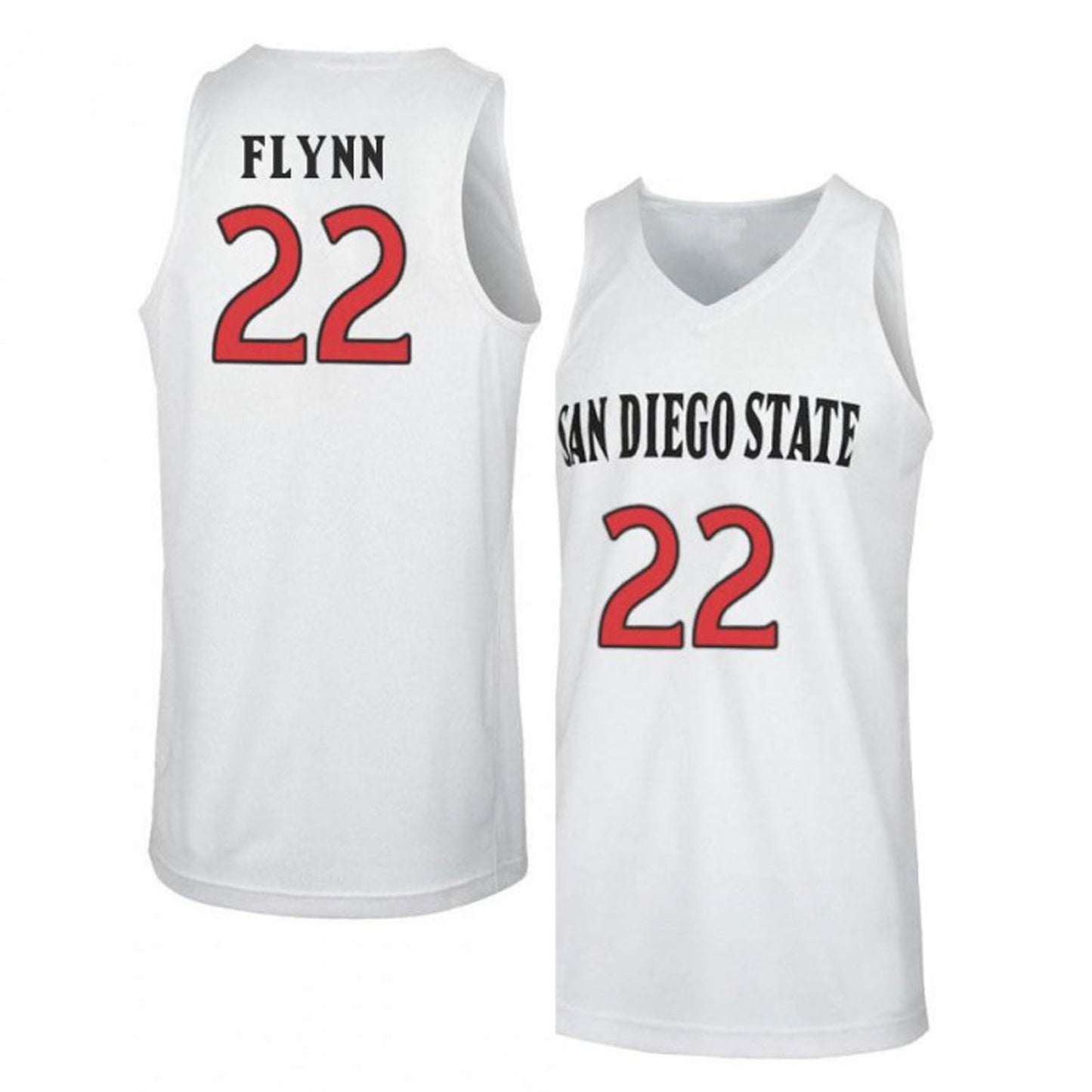 NCAAB Malachi Flynn San Diego State Aztecs 22 Jersey