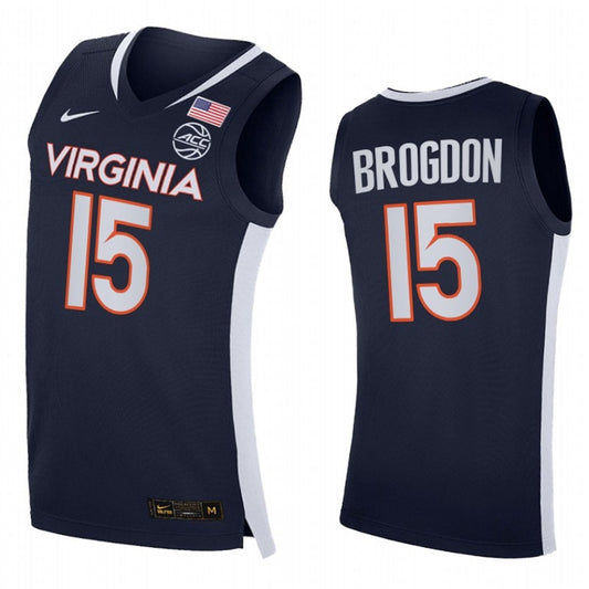 NCAAB Malcolm Brogdon Virginia Cavaliers 15 Jersey