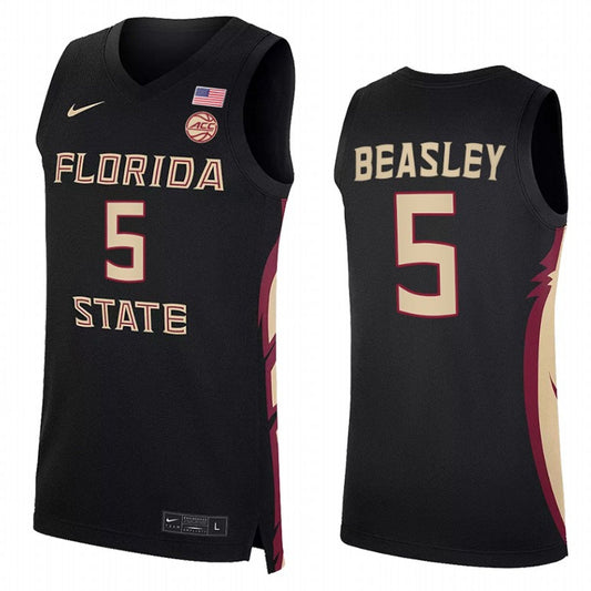 NCAAB Malik Beasley Florida State Seminoles 5 Jersey