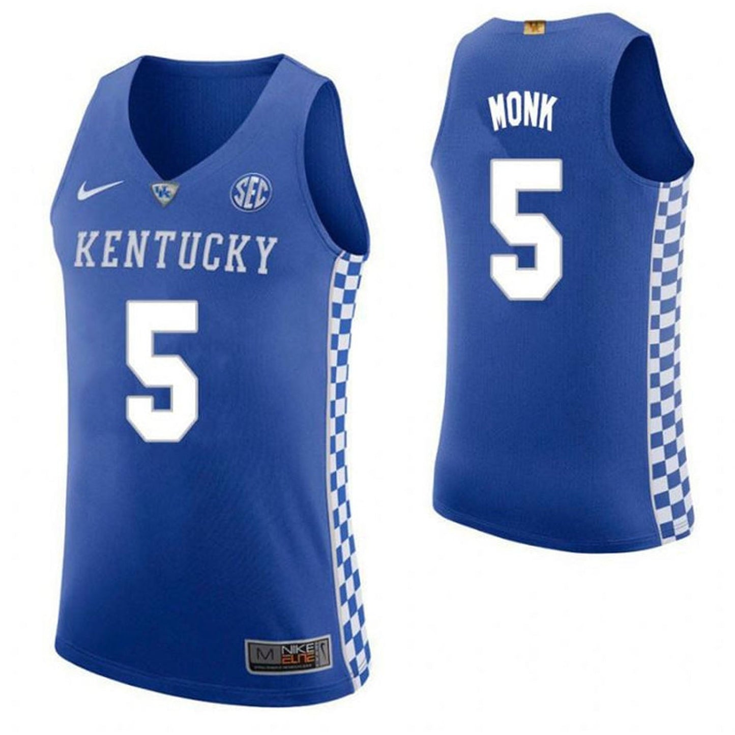 NCAAB Malik Monk Kentucky Wildcats 5 Jersey