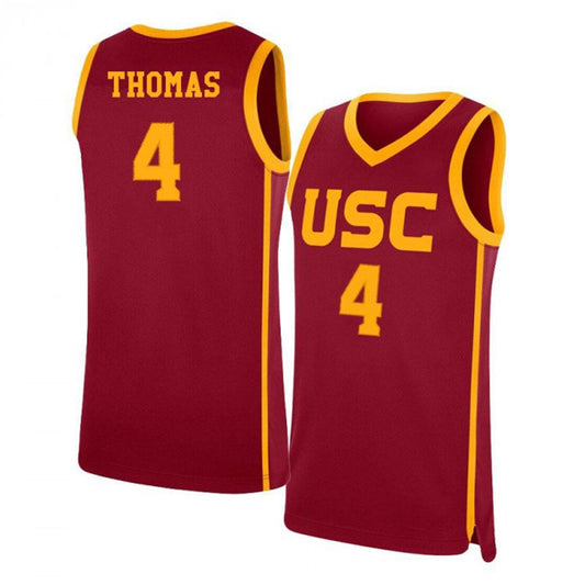 NCAAB Malik Thomas USC Trojans 4 Jersey