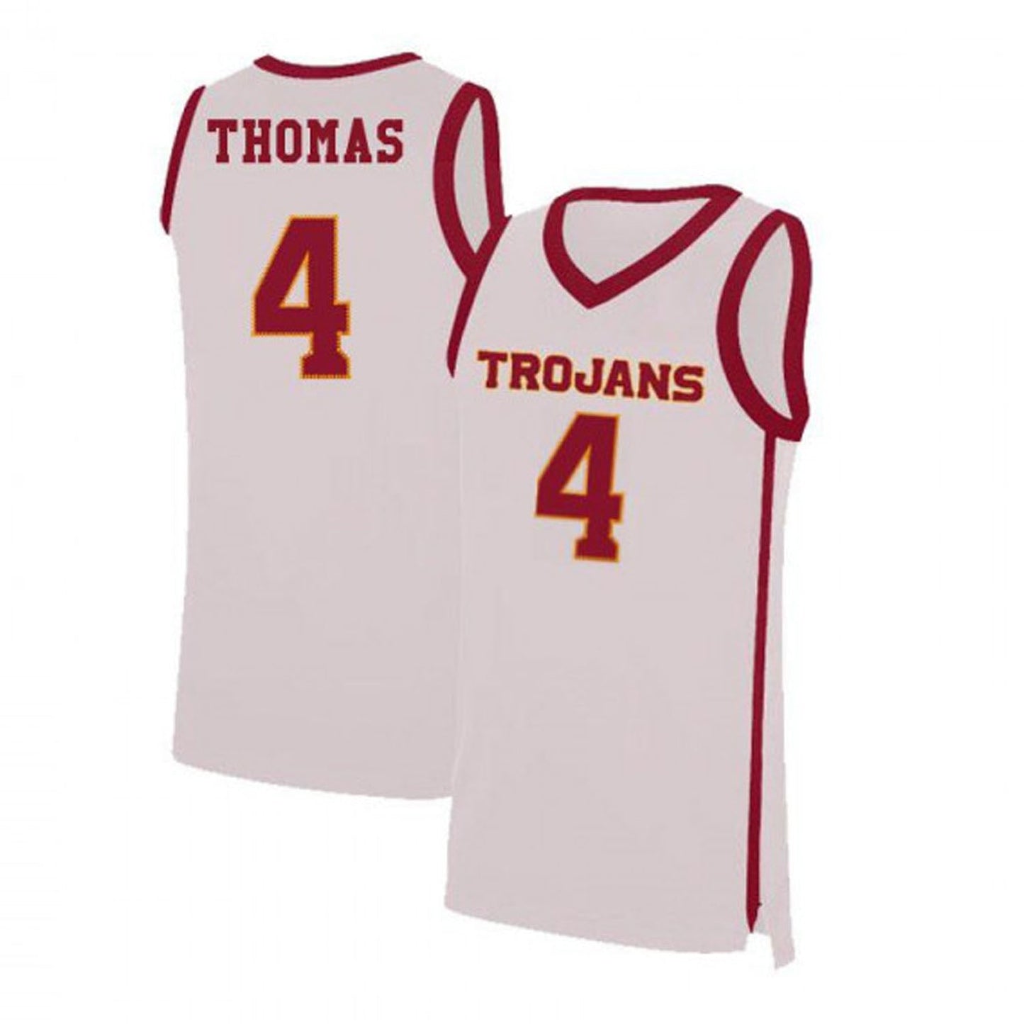 NCAAB Malik Thomas USC Trojans 4 Jersey