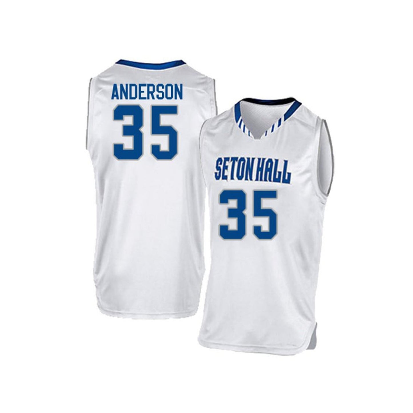 NCAAB Manny Anderson Seton Hall Pirates 35 Jersey