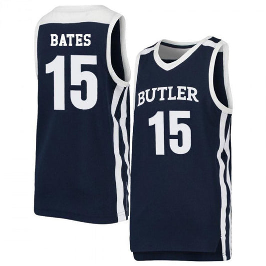 NCAAB Manny Bates Butler Bulldogs 15 Jersey