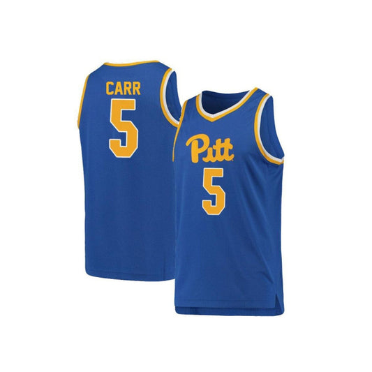 NCAAB Marcus Carr Pittsburgh Panthers 5 Jersey