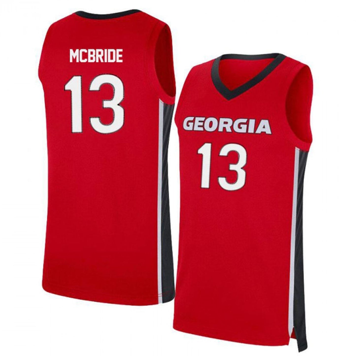 NCAAB Mardrez McBride Georgia Bulldogs 13 Jersey