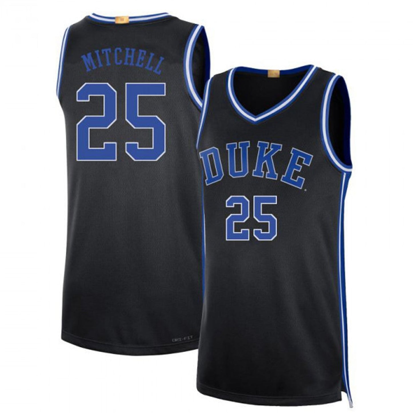NCAAB Mark Mitchell Duke Blue Devils 25 Jersey